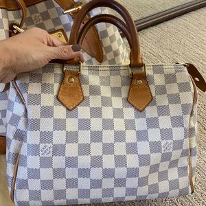 Louis Vuitton Speedy 25 Damier Azur